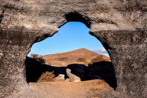 Landscape in Tropical Volcanic Canary Islands Spain photo