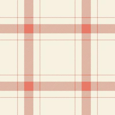 Plaid seamless pattern. Check fabric texture. Vector textile print.