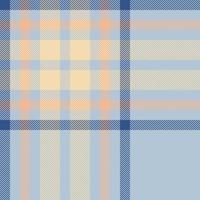 Plaid check pattern. Seamless fabric texture. Tartan textile print. vector