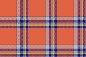 Plaid background, check seamless pattern. Vector fabric texture for textile print, wrapping paper, gift card or wallpaper.