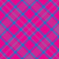Plaid pattern vector. Check fabric texture. Seamless textile design for clothes, paper print. vector
