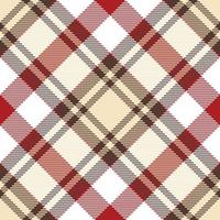 Plaid pattern seamless. Check fabric texture. Stripe square background. Vector textile design.