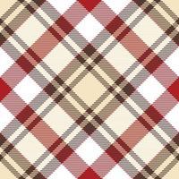 Plaid pattern seamless. Check fabric texture. Stripe square background. Vector textile design.