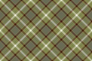 Tartan plaid background, diagonal check seamless pattern. Vector fabric texture for textile print, wrapping paper, gift card, wallpaper.