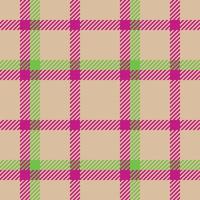 Background tartan vector. Pattern plaid texture. Check seamless fabric textile. vector