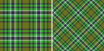 Texture check plaid. Tartan textile fabric. Seamless vector background pattern.