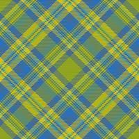 Vector seamless texture. Pattern check textile. Tartan plaid background fabric.