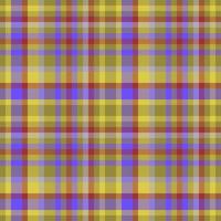 Texture check vector. Plaid seamless fabric. Pattern tartan textile background. vector