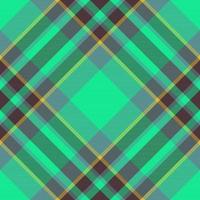 Textile check plaid. Background vector seamless. Tartan texture fabric pattern.