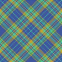 Tartan seamless vector. Textile texture check. Plaid fabric pattern background. vector