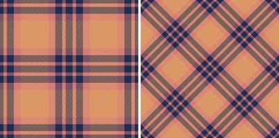 Plaid fabric texture. Textile tartan vector. Background check pattern seamless. vector