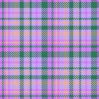 Plaid texture check. Textile tartan pattern. Background fabric vector seamless.