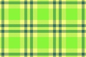 Fabric pattern plaid. Texture seamless textile. Background check tartan vector. vector