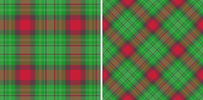 Plaid check texture. Seamless vector pattern. Background textile tartan fabric.