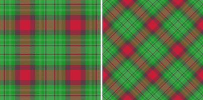 Plaid check texture. Seamless vector pattern. Background textile tartan fabric.