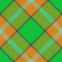 Textile plaid background. Check pattern vector. Seamless texture fabric tartan. vector