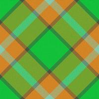 Textile plaid background. Check pattern vector. Seamless texture fabric tartan. vector