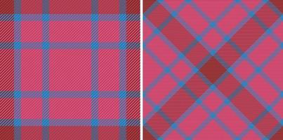 Vector check seamless. Pattern fabric texture. Plaid background tartan textile.