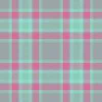 Plaid seamless pattern. Check fabric texture. Vector textile print.