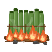 lemang nourriture illustration png