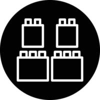 Bricks Toys Vector Icon Design