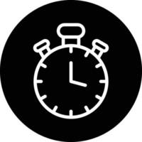 Stopwatch Vector Icon Design