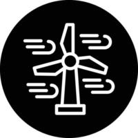 Wind Energy Vector Icon Design