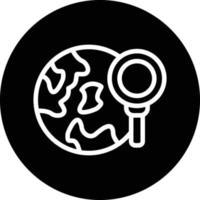 Planet Research Vector Icon Design