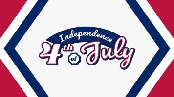 nosotros monumento día, Estados Unidos americano país bandera y símbolos nacional independencia día 4to de julio fuegos artificiales vector