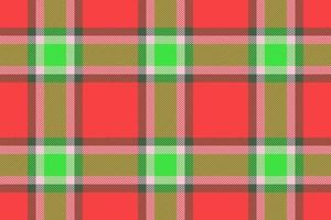 Seamless tartan plaid. Textile check vector. Pattern texture fabric background. vector