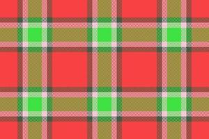 Seamless tartan plaid. Textile check vector. Pattern texture fabric background. vector