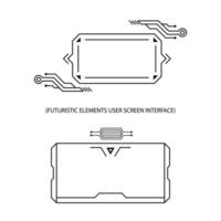 marcos tecnología futurista interfaz transmisión cubrir, clipart imagen con con fondo, gráfico recursos para diseñadores vector