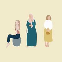 Women vector illustration