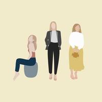 Women vector illustration