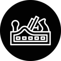 Plane Tool Vector Icon Design
