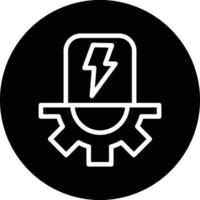 Energy System Vector Icon Design