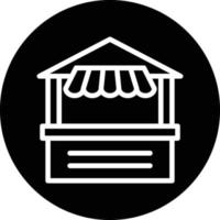 Stall Vector Icon Design