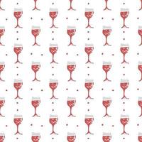 seamless wine pattern. vector doodle illustration with wine. pattern with wine