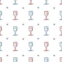 seamless wine pattern. vector doodle illustration with wine. pattern with wine