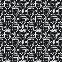 seamless wine pattern. vector doodle illustration with wine. pattern with wine