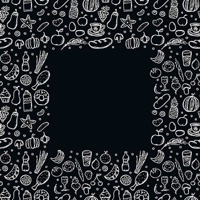 Food Black Background Vector Art, Icons, and Graphics for Free Download