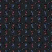 seamless wine pattern. vector doodle illustration with wine. pattern with wine