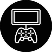 Mobile Game Console Vector Icon Design