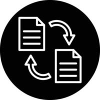 Data Transfer Vector Icon Design