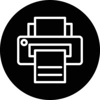 Printer Vector Icon Design