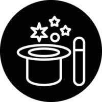 Magic Trick Vector Icon Design