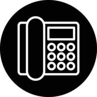 Landline Vector Icon Design