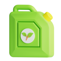 3d Icon Gasoline Isolated on the Transparent Background png