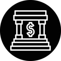 Bank Vector Icon Design