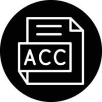 acc vector icono diseño